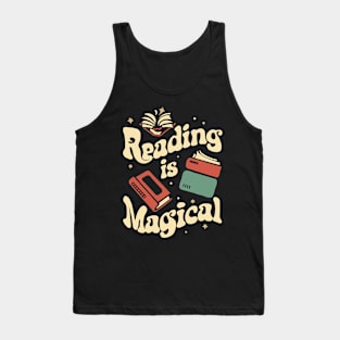 Reading Is Magical. Reading Lover Tank Top